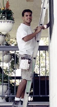 Painter on Ladder